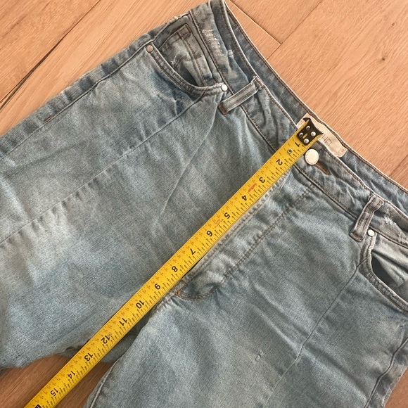 Rachel Roy So Rustic Unique Arty Jeans! - Picture 6 of 12